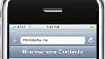 View iPhone Home Screen Contacts…